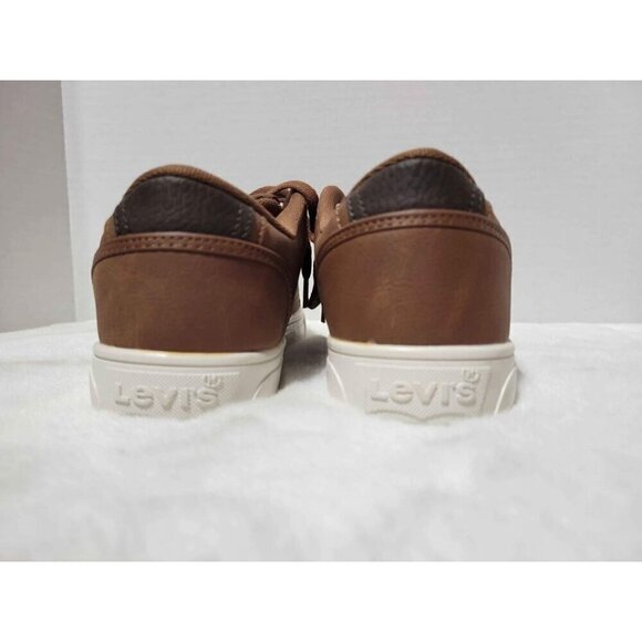 Mens Levis Tan Shoes Size 7.5 - Picture 4 of 6